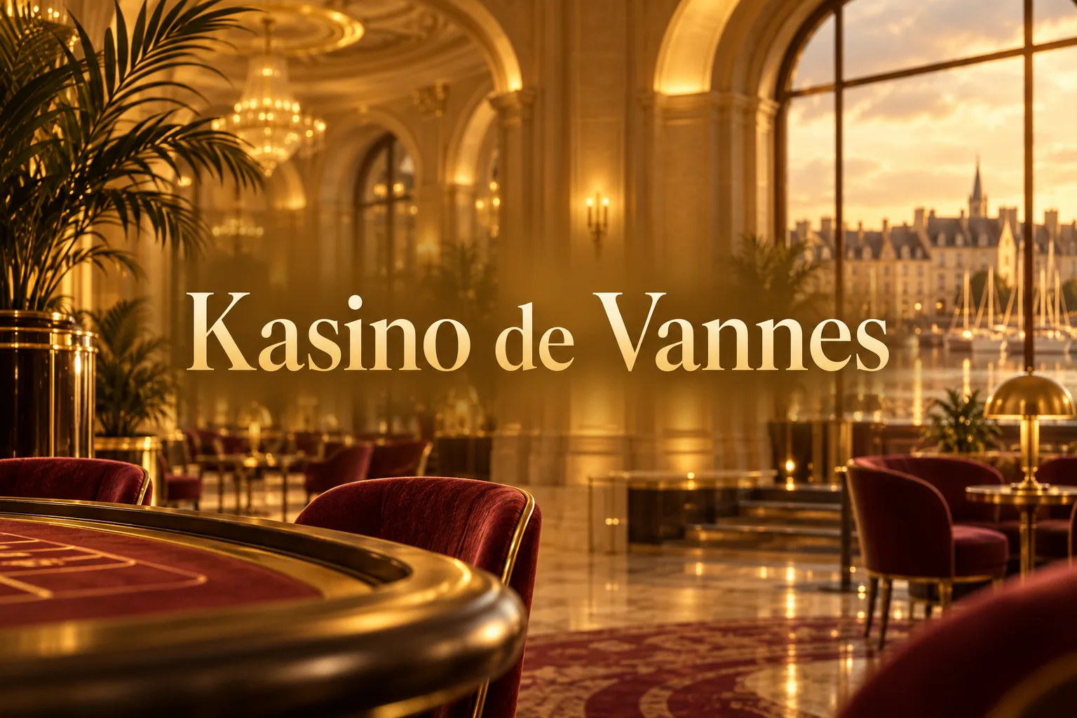 Bandeau du Kasino de Vannes en ligne avec le bonus de 500 € et 150 tours gratuits
